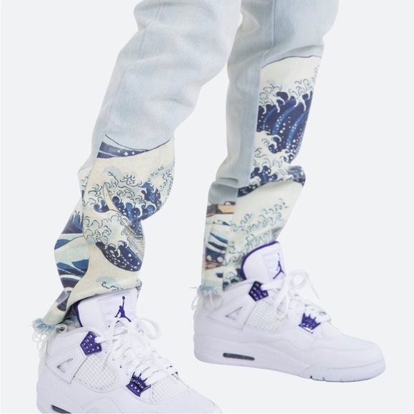 MNML Men’s Wave Jeans - Picture 2 of 9